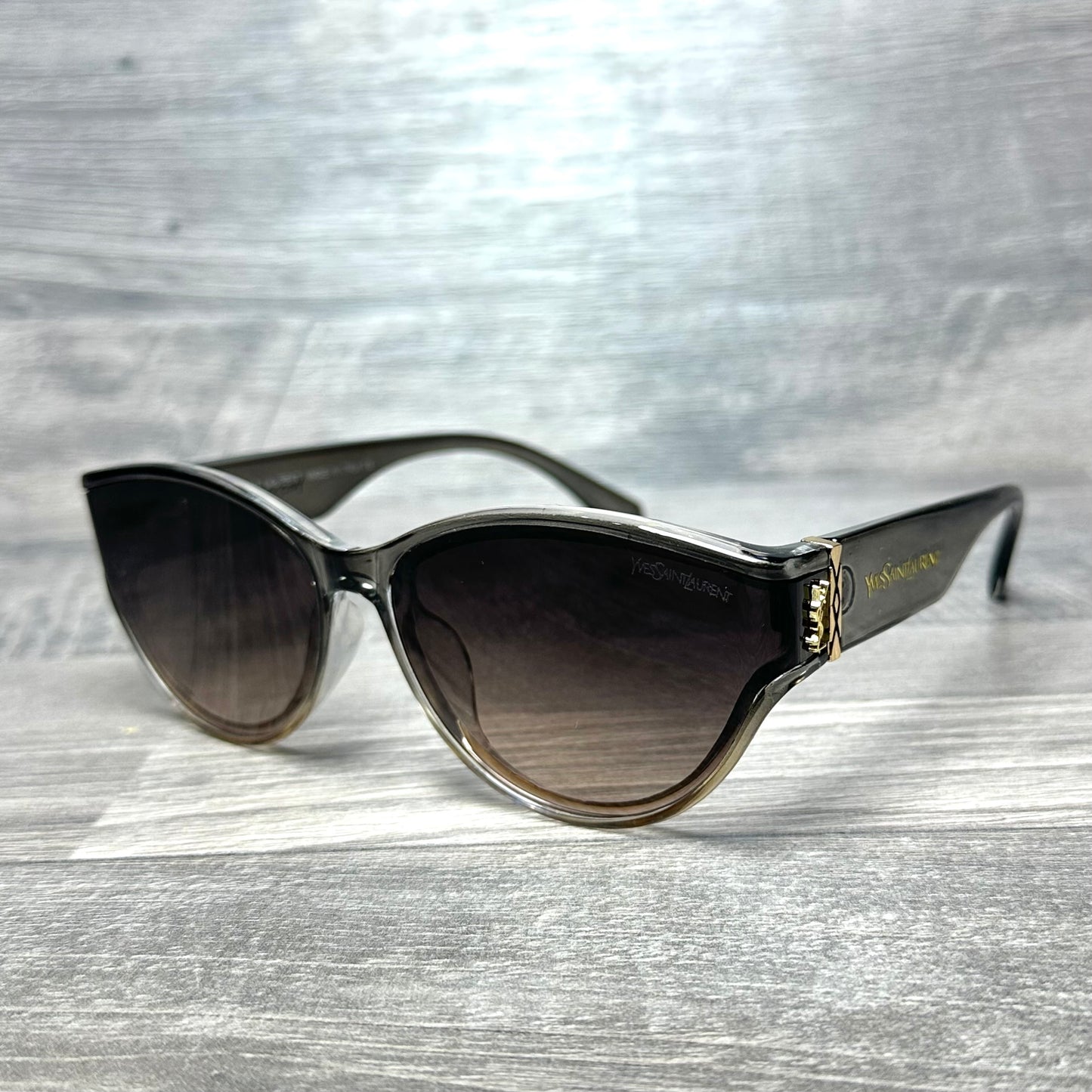 Yves Saint Laurent Grey Brown G-71