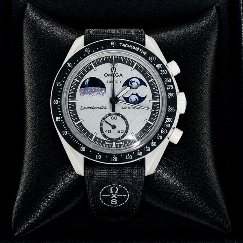 Omega x Swatch Bioceramic MoonSwatch "Mission to Earthphase “