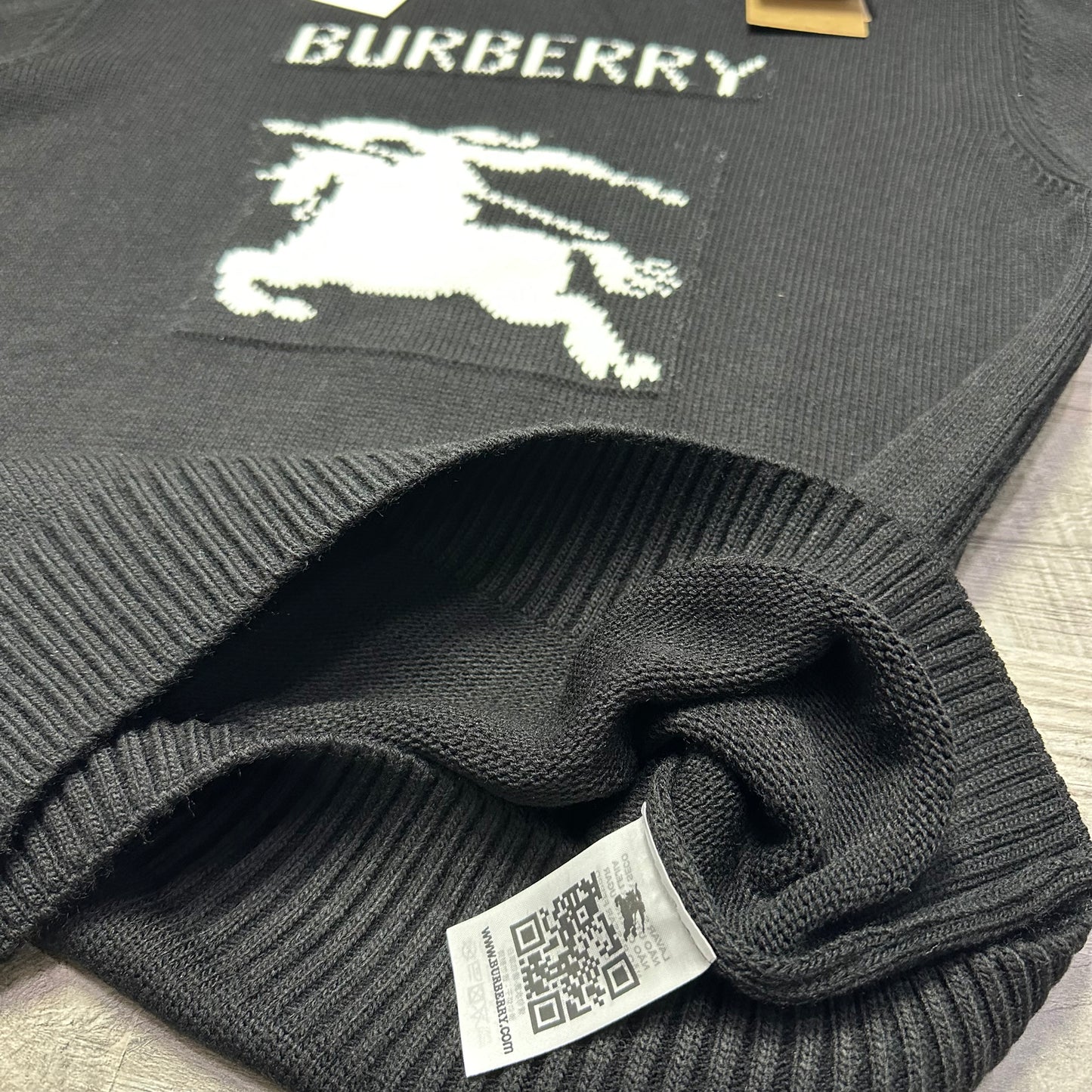 Πλεκτό Burberry Μαύρο 2026
