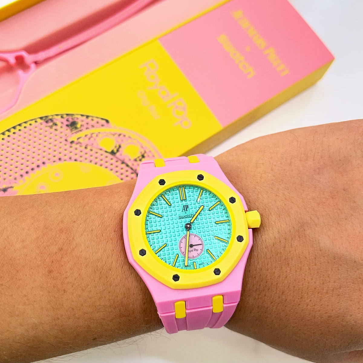 Audemars Piquet X Swatch Royal Pop “ Otg Roz”