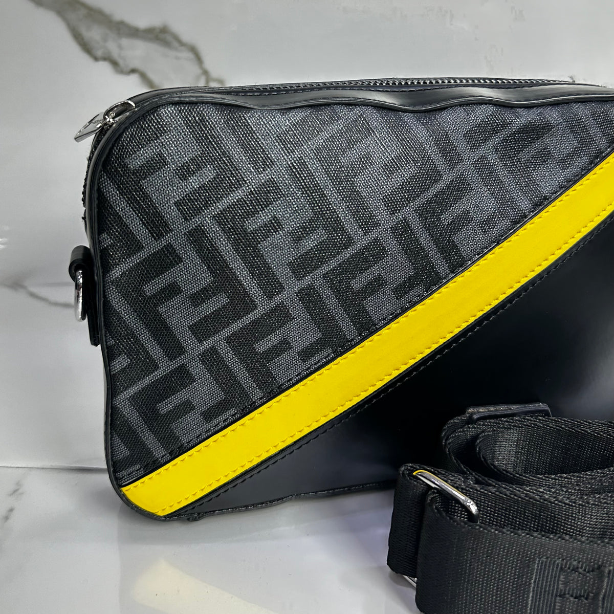 Fendi Diagonal F4 Monogram