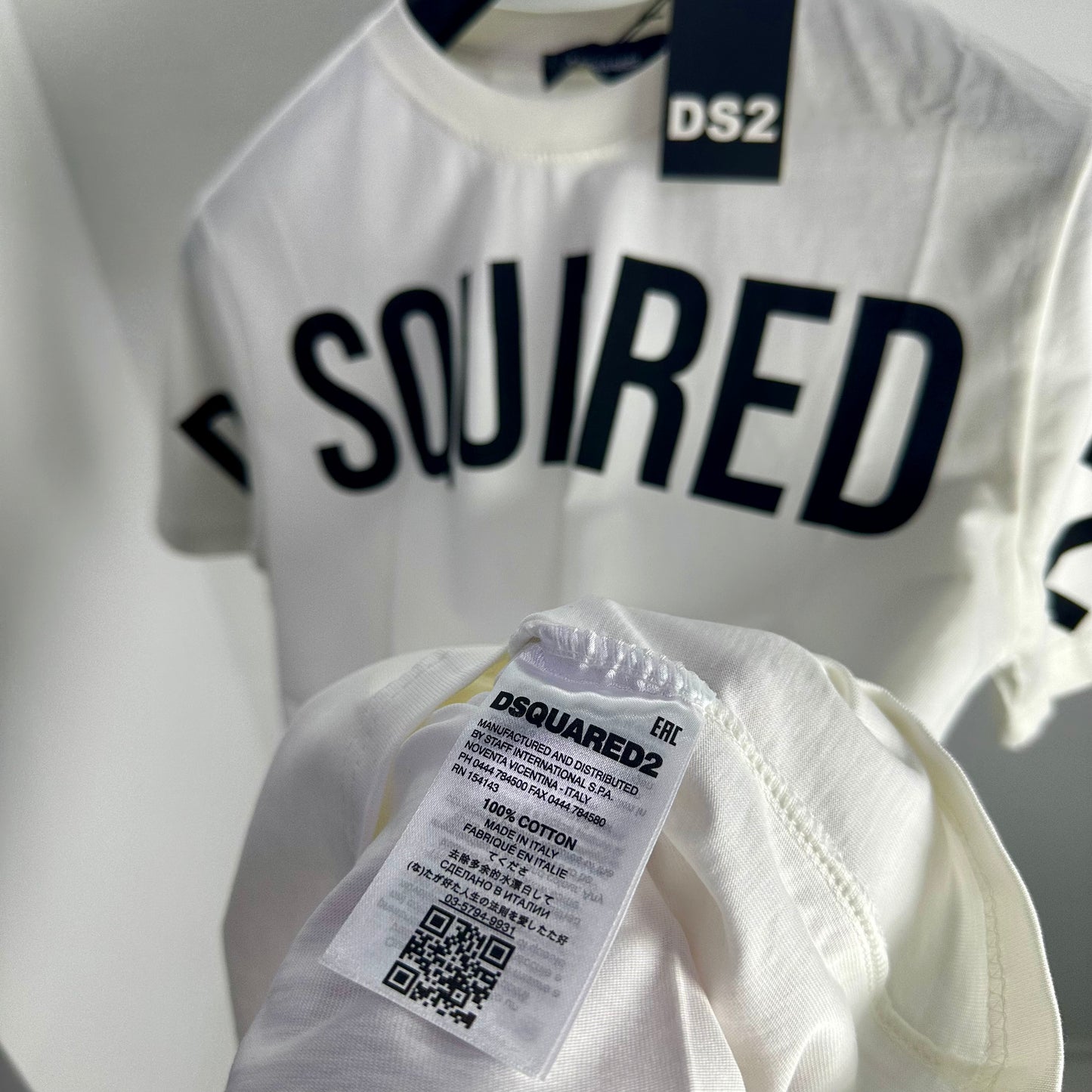 DSQ2 White 2026 SS/2