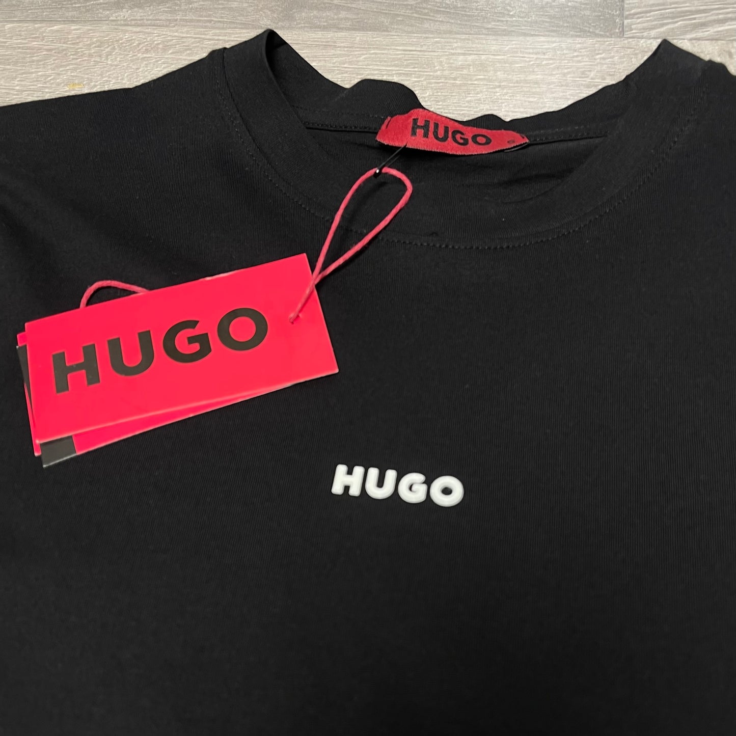Hugo Dapocrew Black Tshirt