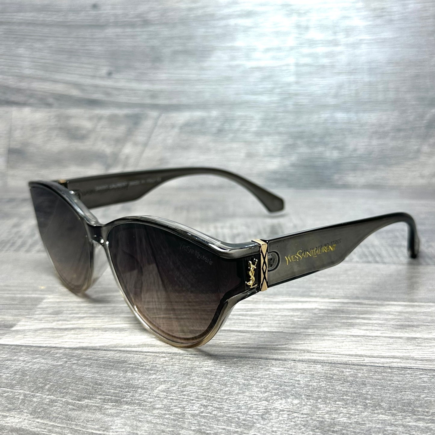 Yves Saint Laurent Grey Brown G-71