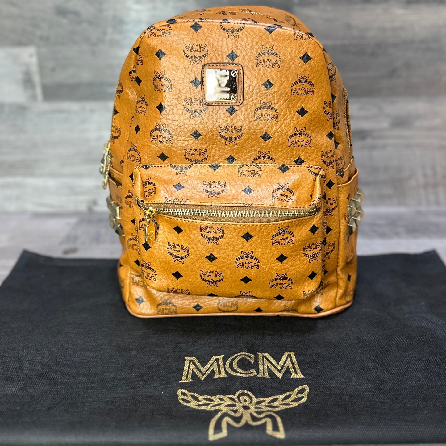 Mcm backpack classic brown bags