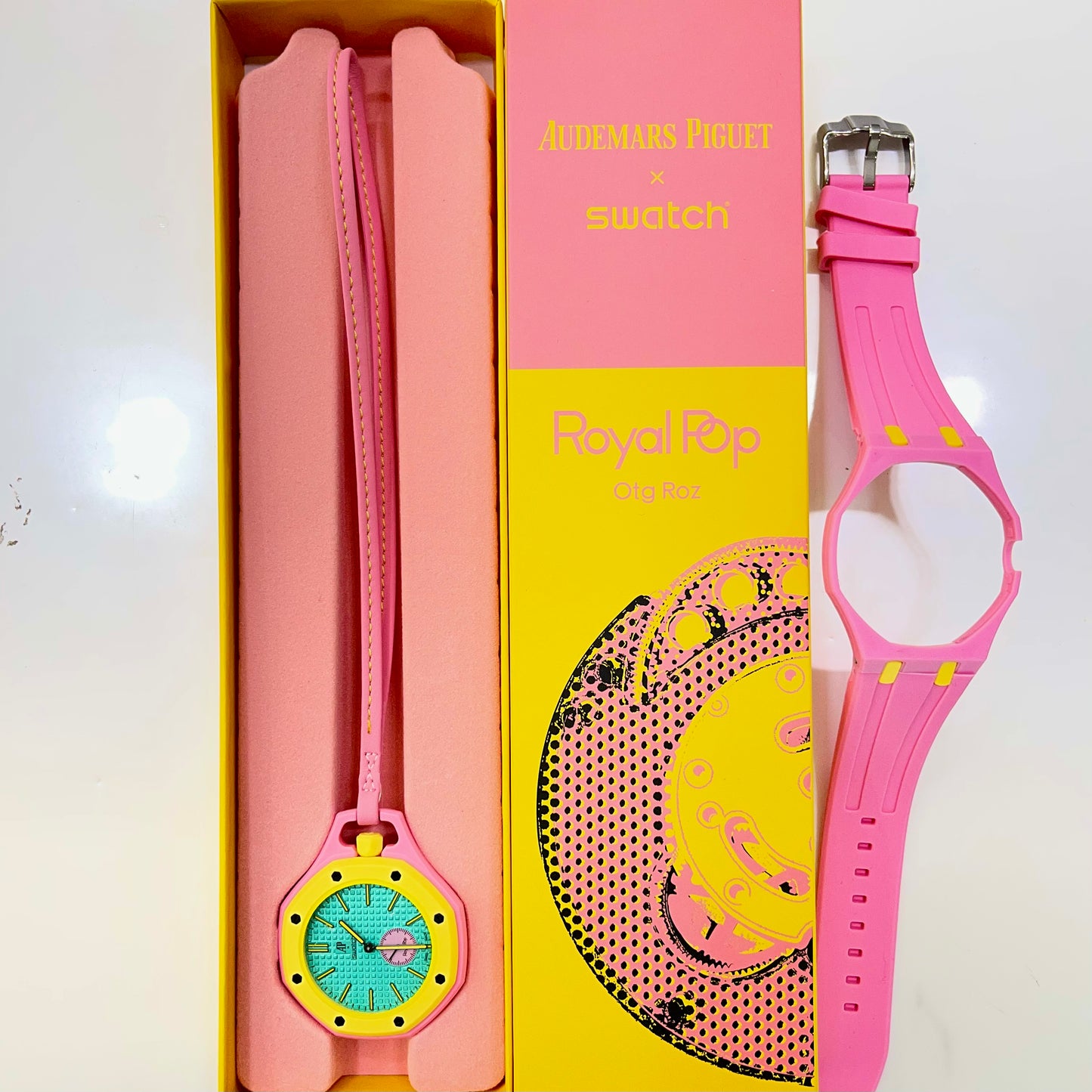 Audemars Piquet X Swatch Royal Pop “ Otg Roz”