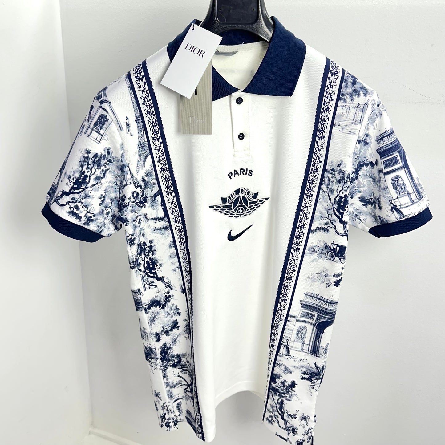 Dior X Air Jordan Paris White Navy Blue