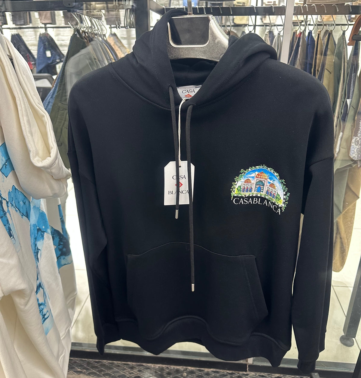 Casablanca Hoodie Black 2026