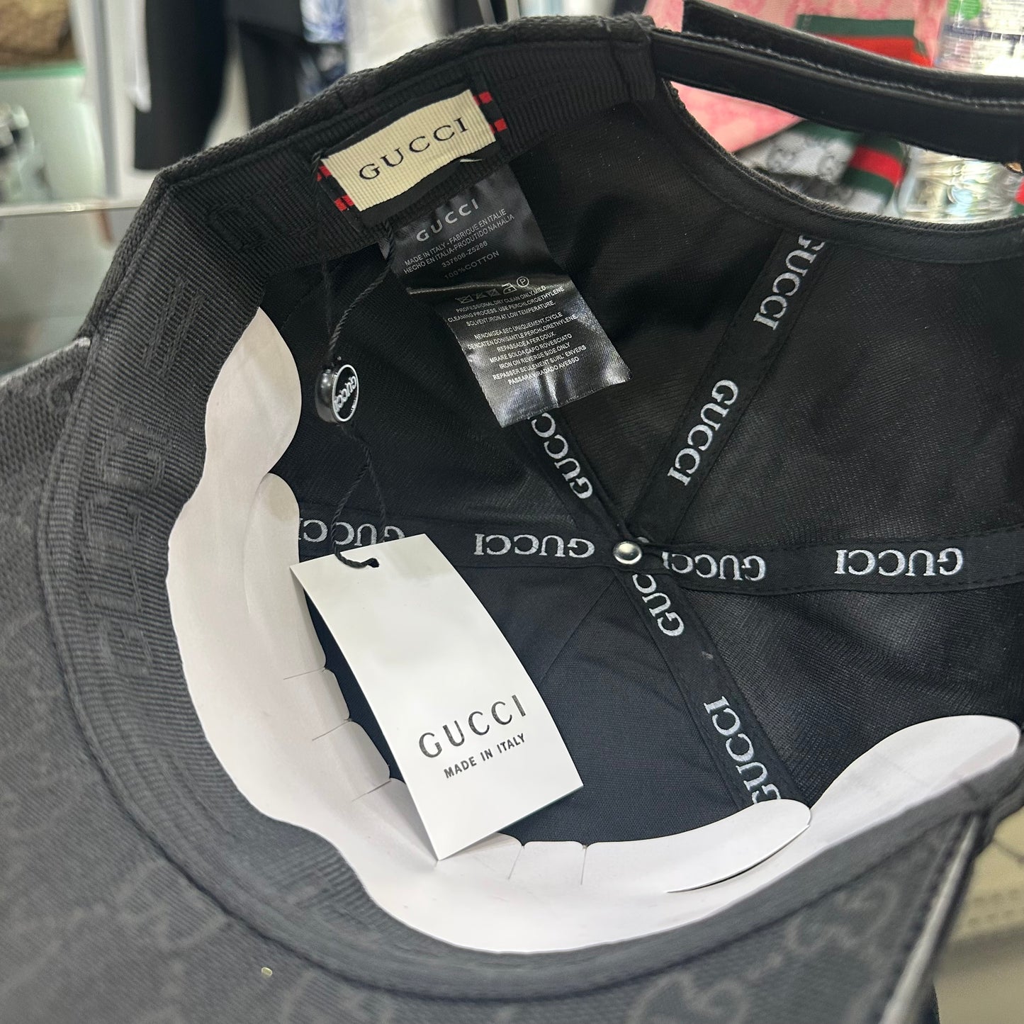 Gucci -  GG black canvas 2026