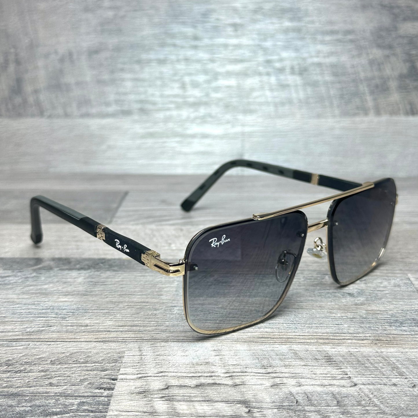 RayBan Black Gold G-78