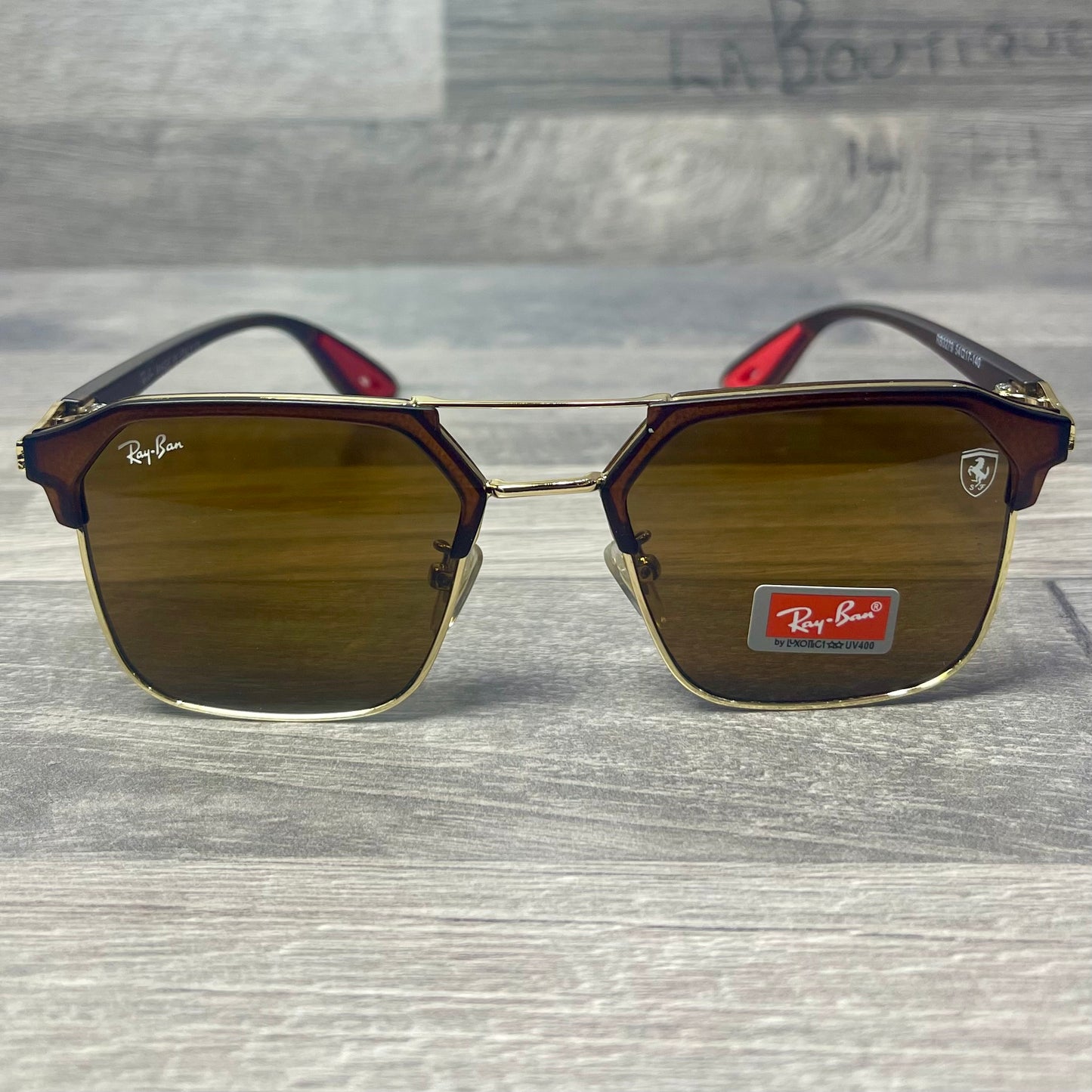 Ray Ban Scuderia Ferrari Brown