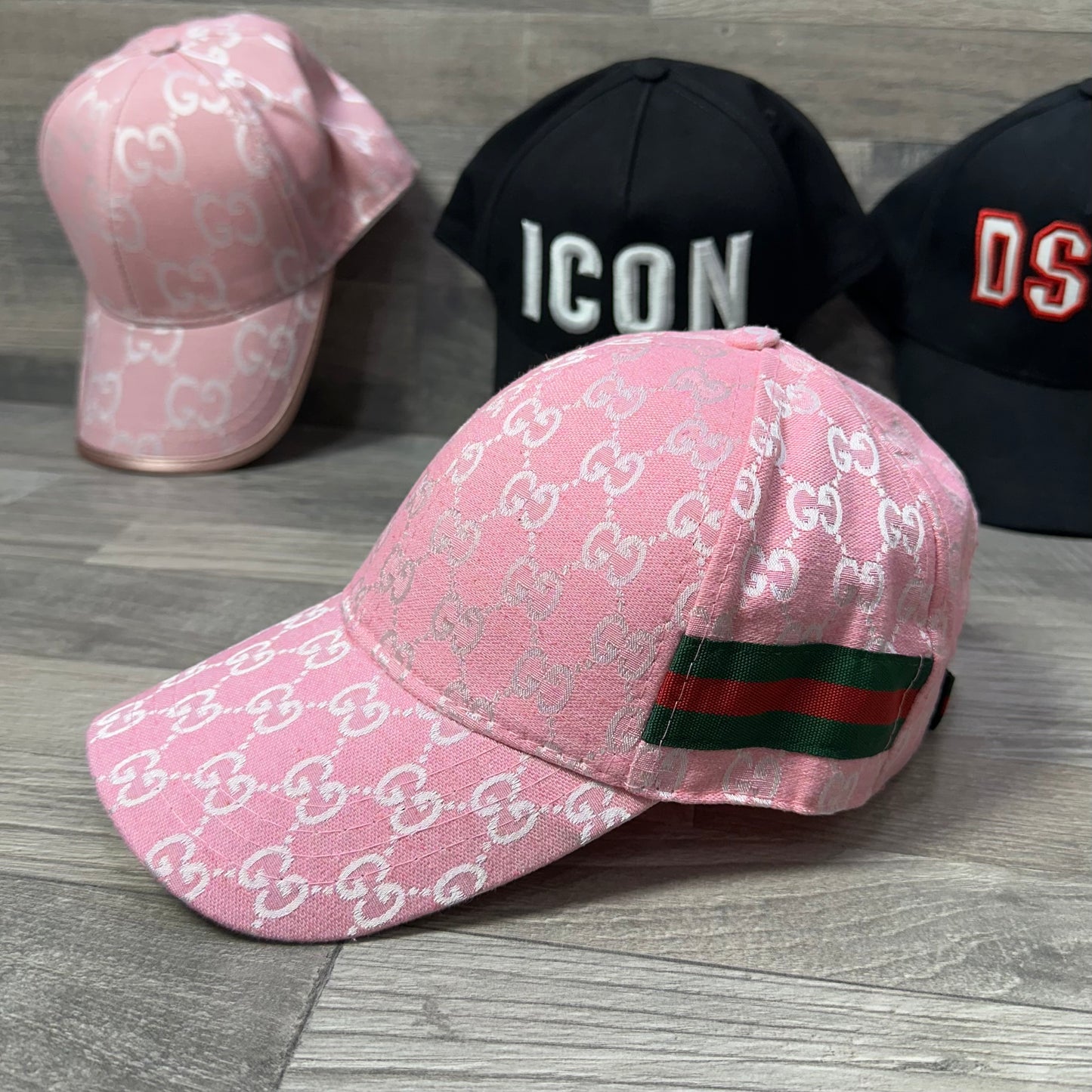 Gucci - GG Pink 2 canvas NO