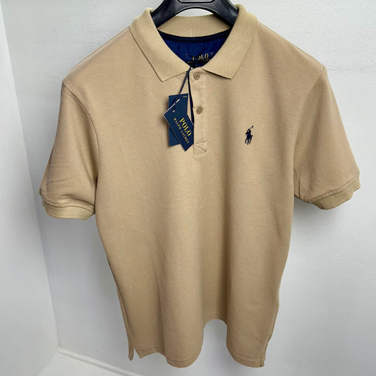 Polo T-Shirt Beige 2026