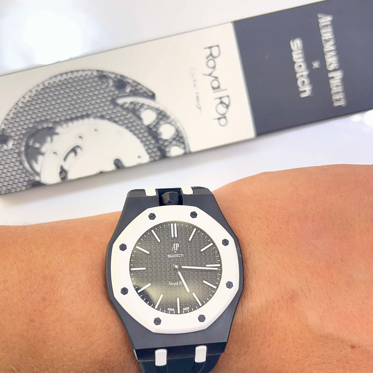 Audemars Piquet X Swatch Royal Pop “ Ocho Negro”