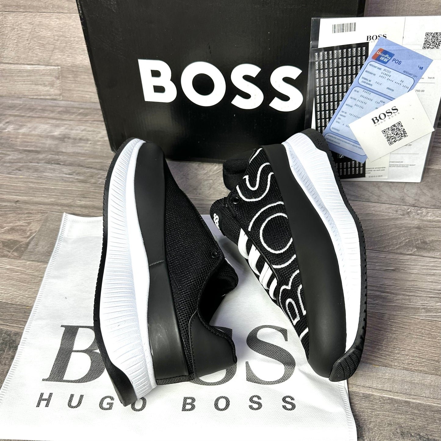 Boss Sneaker Black White 2026