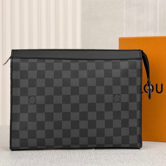Louis Vuitton Envelope Damier Black