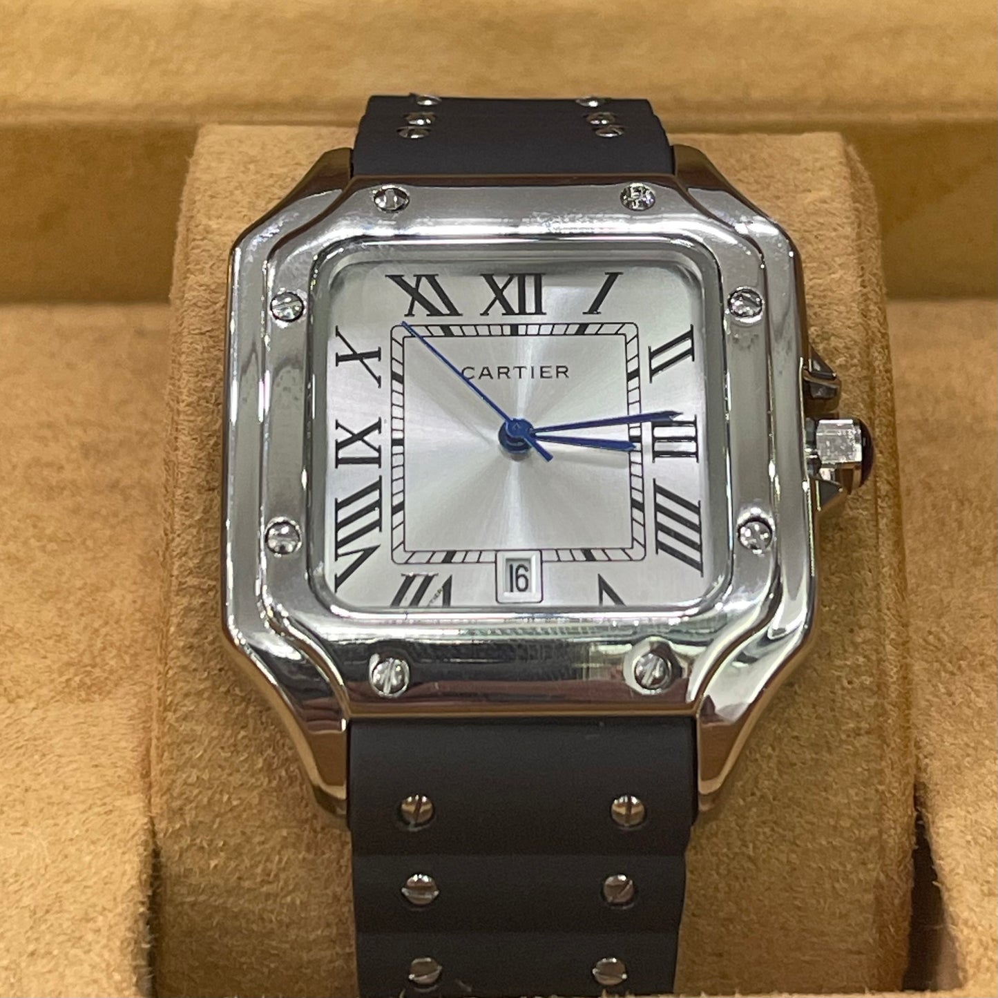 Cartier Santos De Cartier “ White Dial “