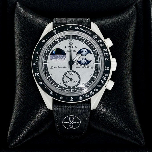 Omega x Swatch Bioceramic MoonSwatch "Mission to Earthphase “