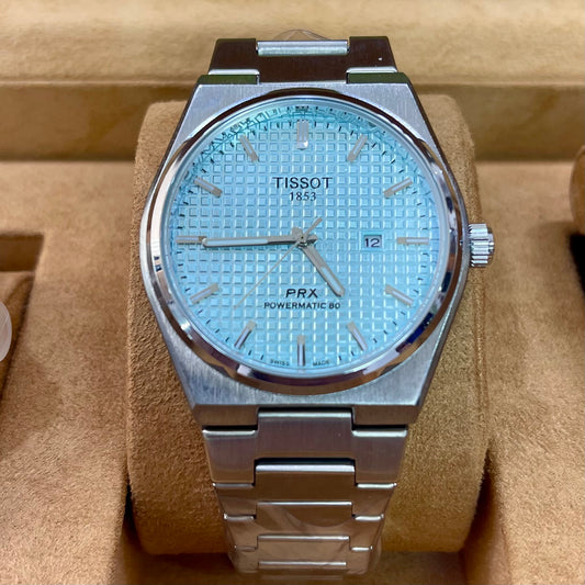 Tissot PRX Powermatic “ Tiffany Dial “