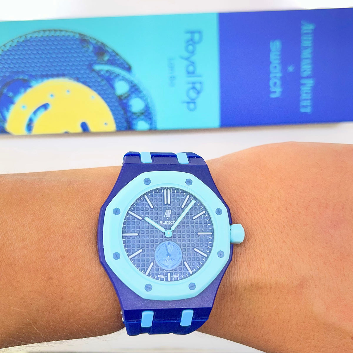 Audemars Piquet X Swatch Royal Pop  “ Lan Ba”