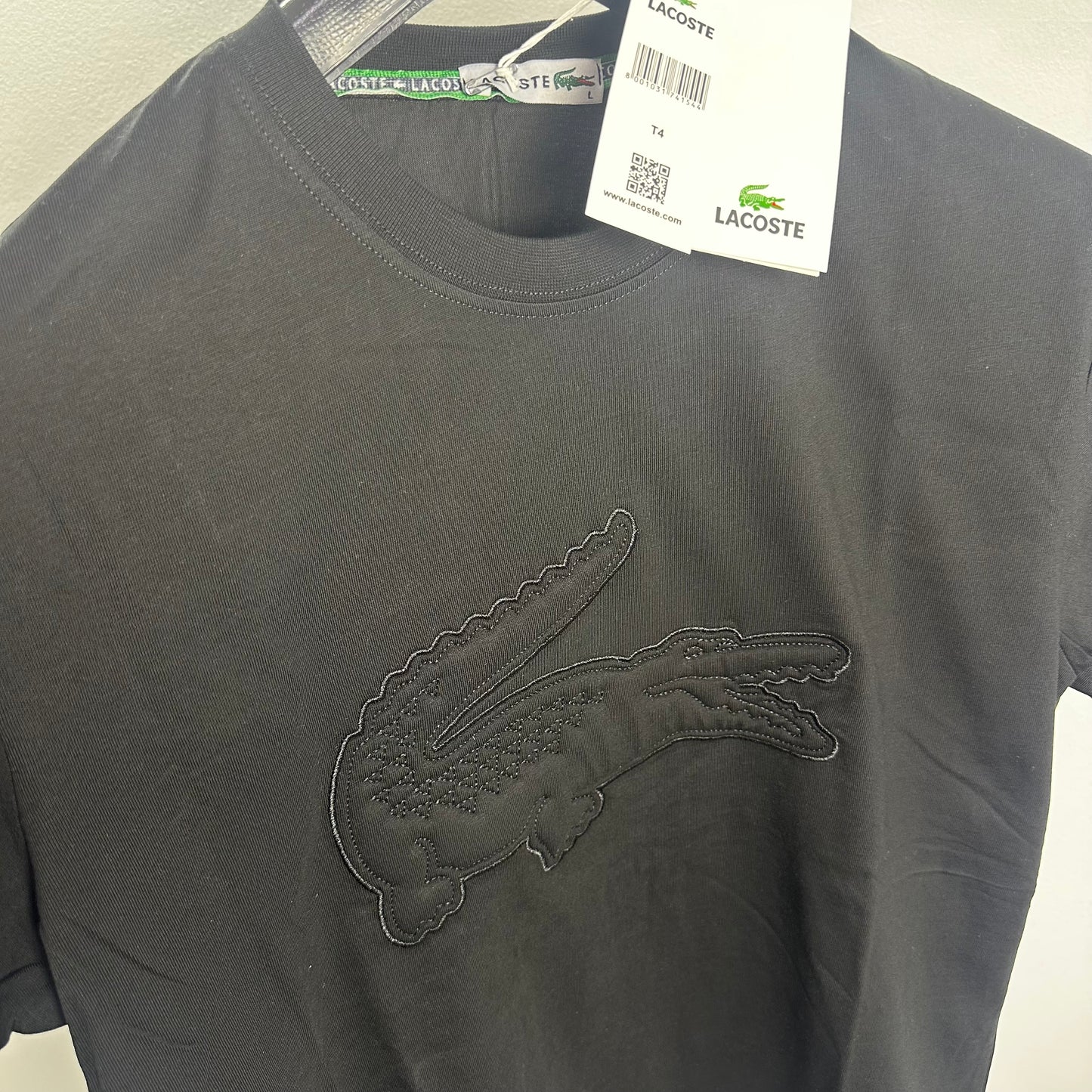 Lacoste Croco Black 2026