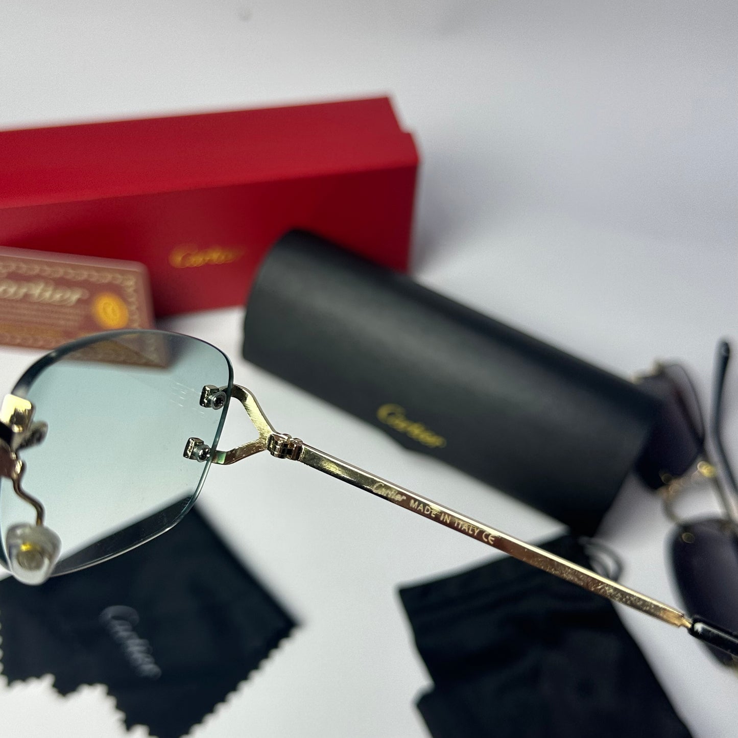 Cartier Rectangle SS26 Clear