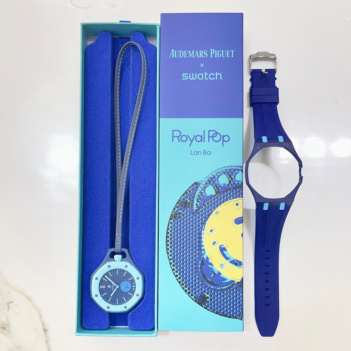 Audemars Piquet X Swatch Royal Pop  “ Lan Ba”