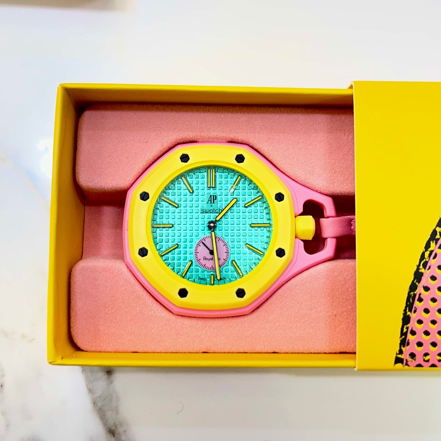 Audemars Piquet X Swatch Royal Pop “ Otg Roz”