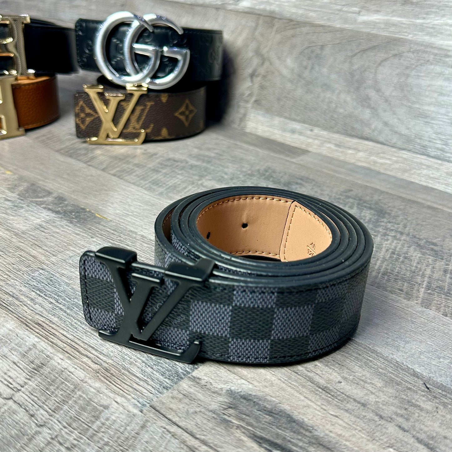 Louis Vuitton Belt Initiales 1 Black