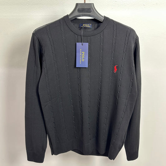 Πλεκτό Polo Black Classic 2026