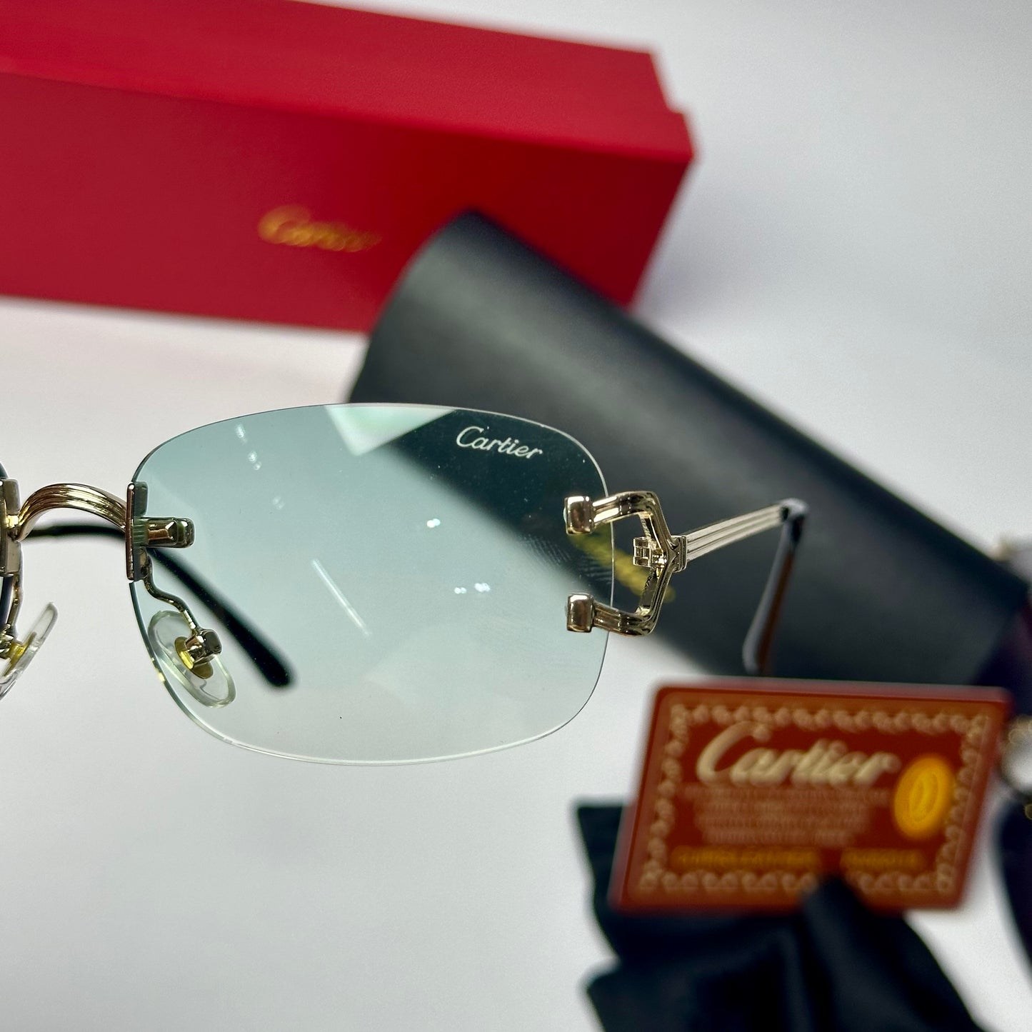 Cartier Rectangle SS26 Clear