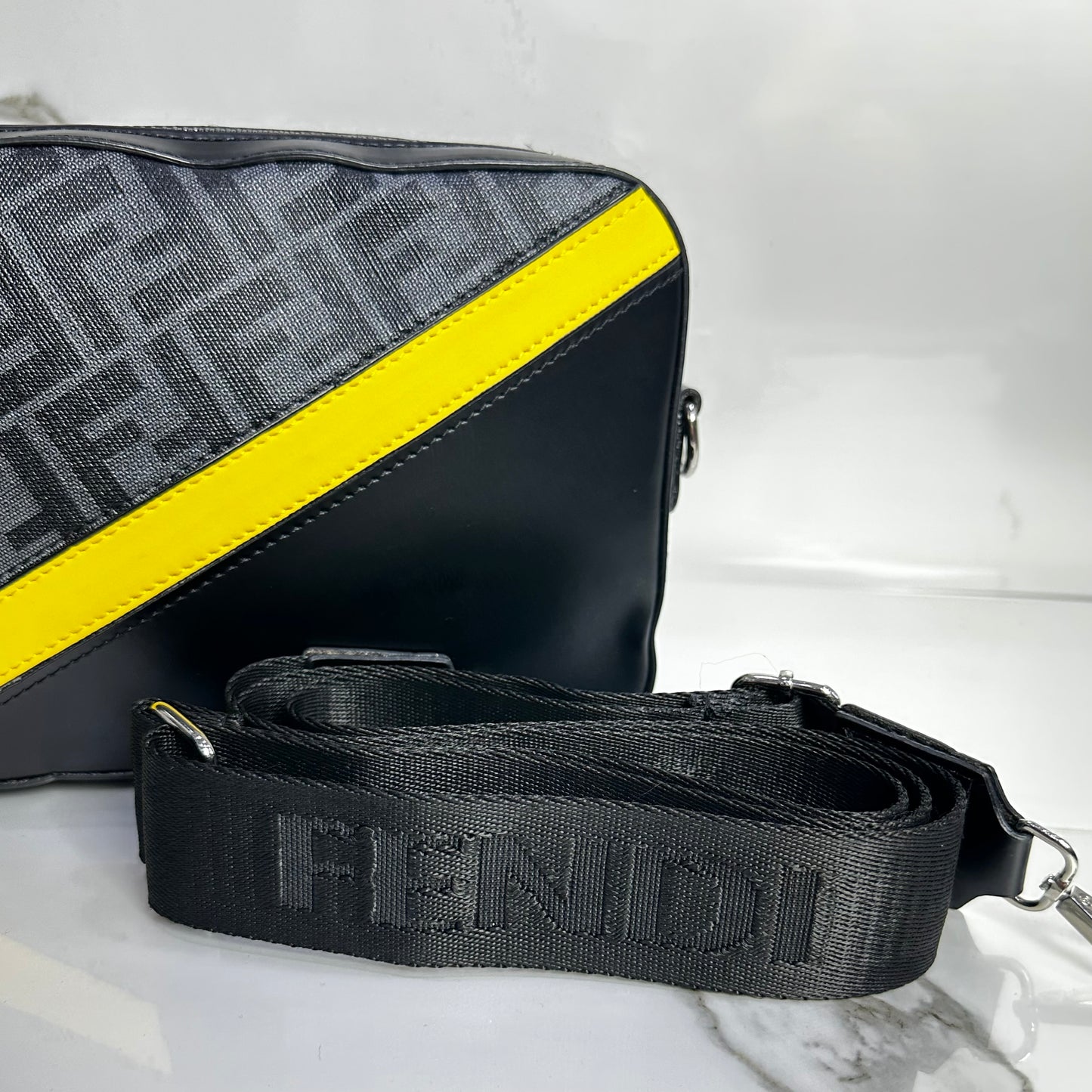 Fendi Diagonal F4 Monogram