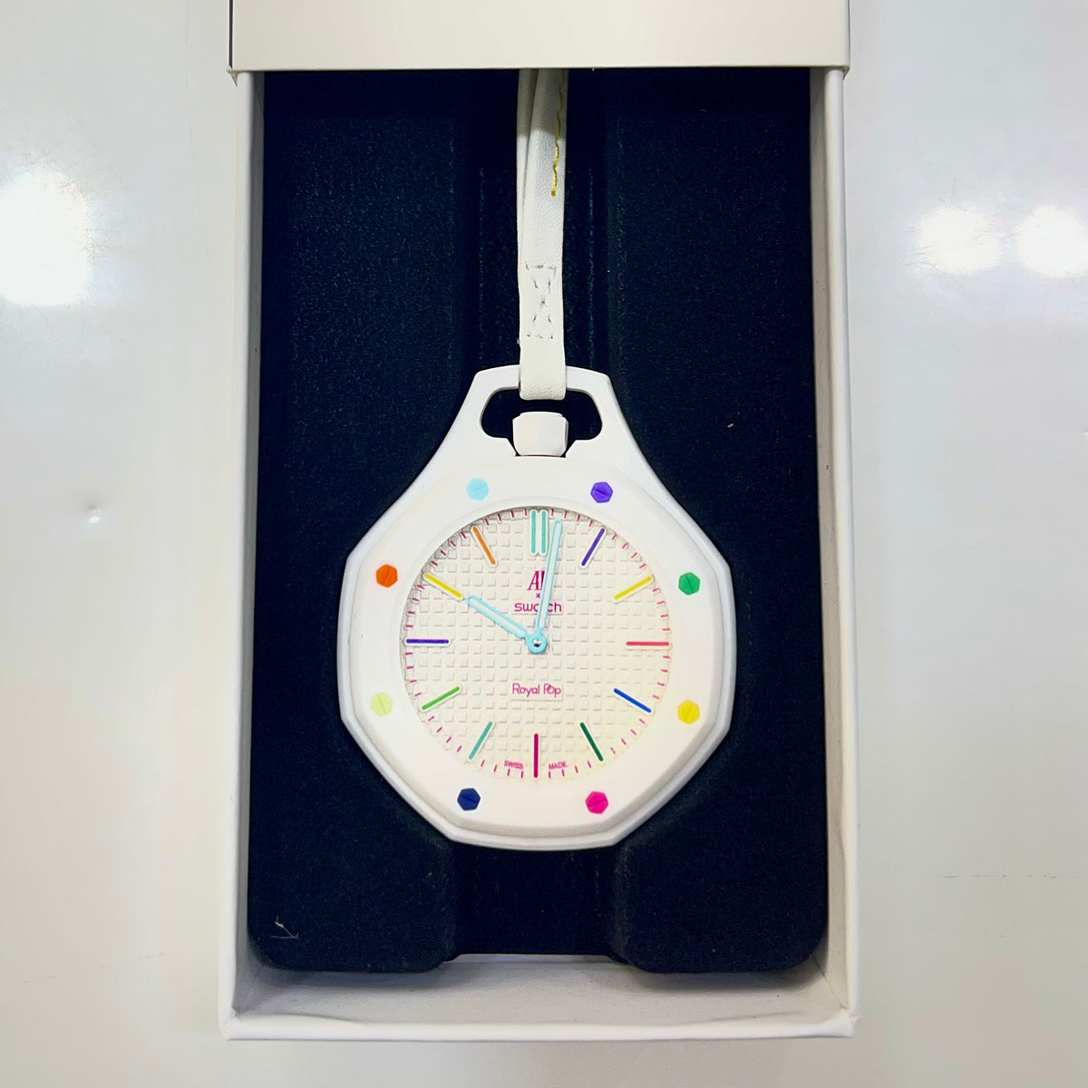 Audemars Piquet X Swatch Royal Pop “ Huit Blanc”