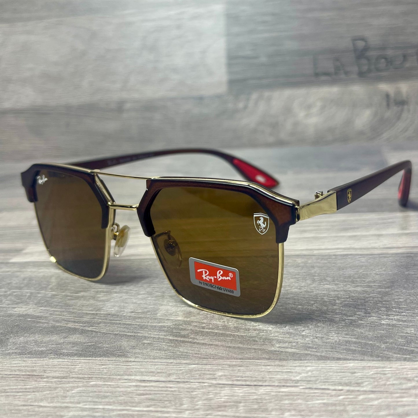 Ray Ban Scuderia Ferrari Brown