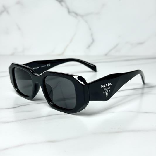 Prada Classic Black Silver  G-72