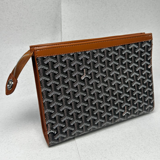 Goyard Envelope Black Brown