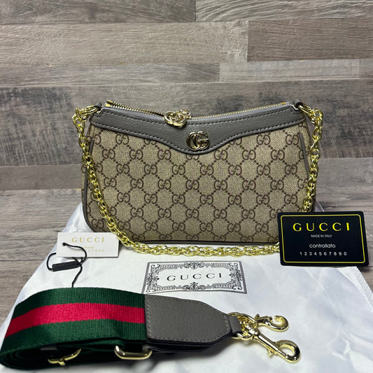 Gucci Ophidia Shoulder Grey 2026