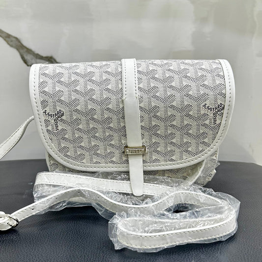 Goyard Belvedere White 2026