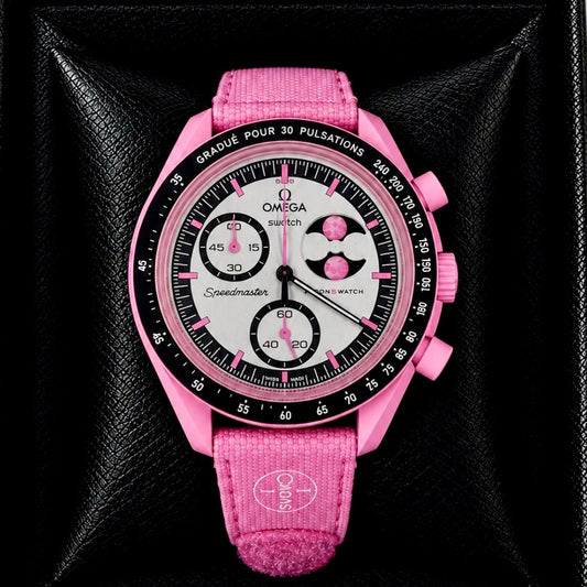 Omega x Swatch Bioceramic “MoonSwatch Mission to the Pink Moonphase»