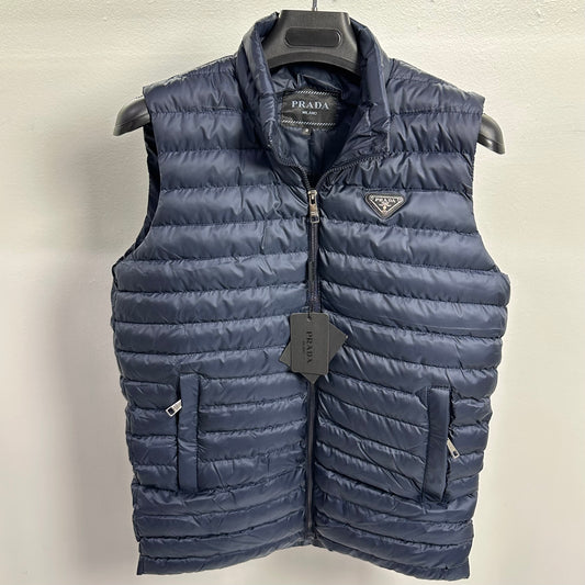 Prada Navy Blue Vest 2026