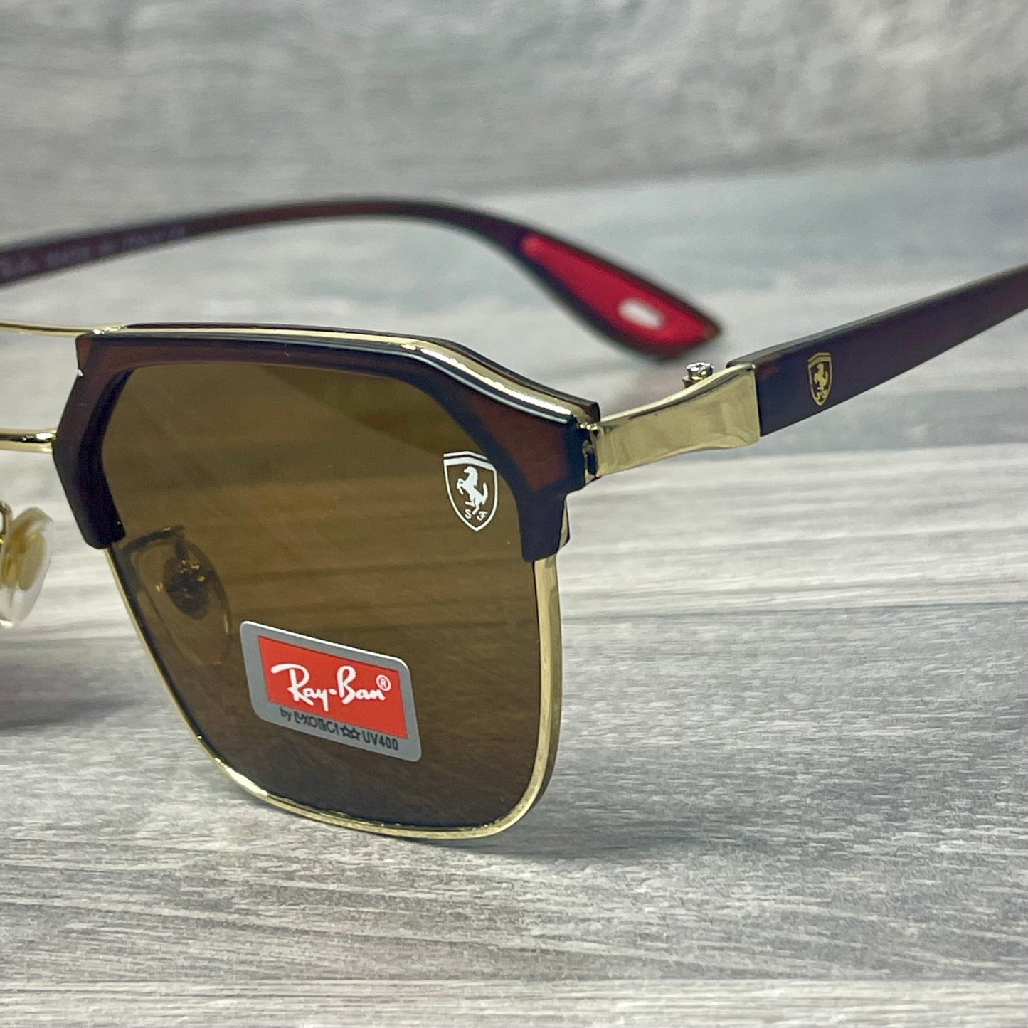 Ray Ban Scuderia Ferrari Brown