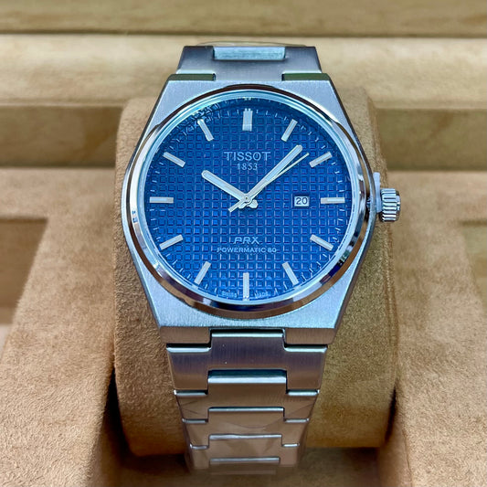 Tissot PRX Powermatic “Blue Dial “