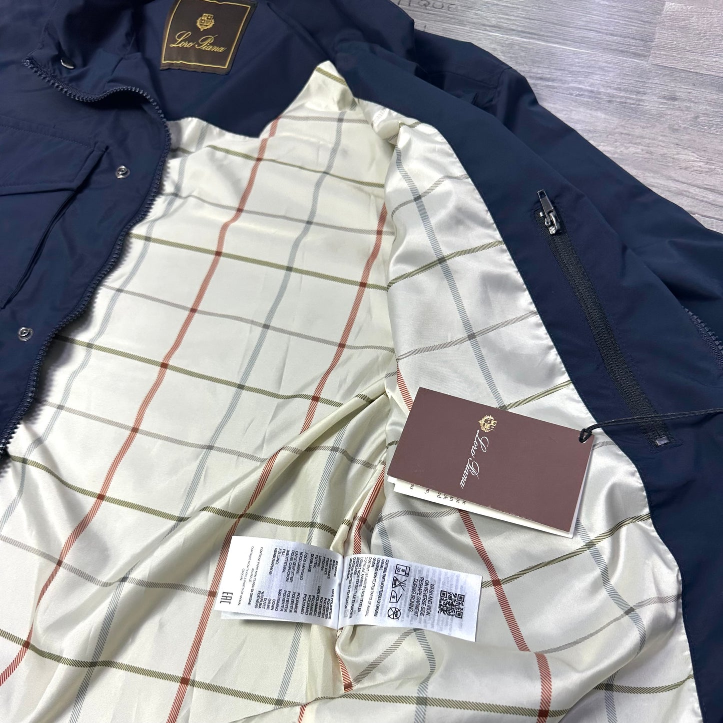 Loro Piana Southland Blue Jacket