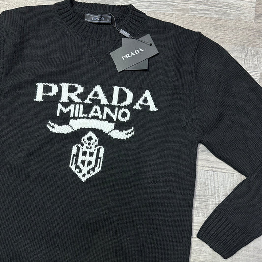 Πλεκτό Prada Μαύρο 2026