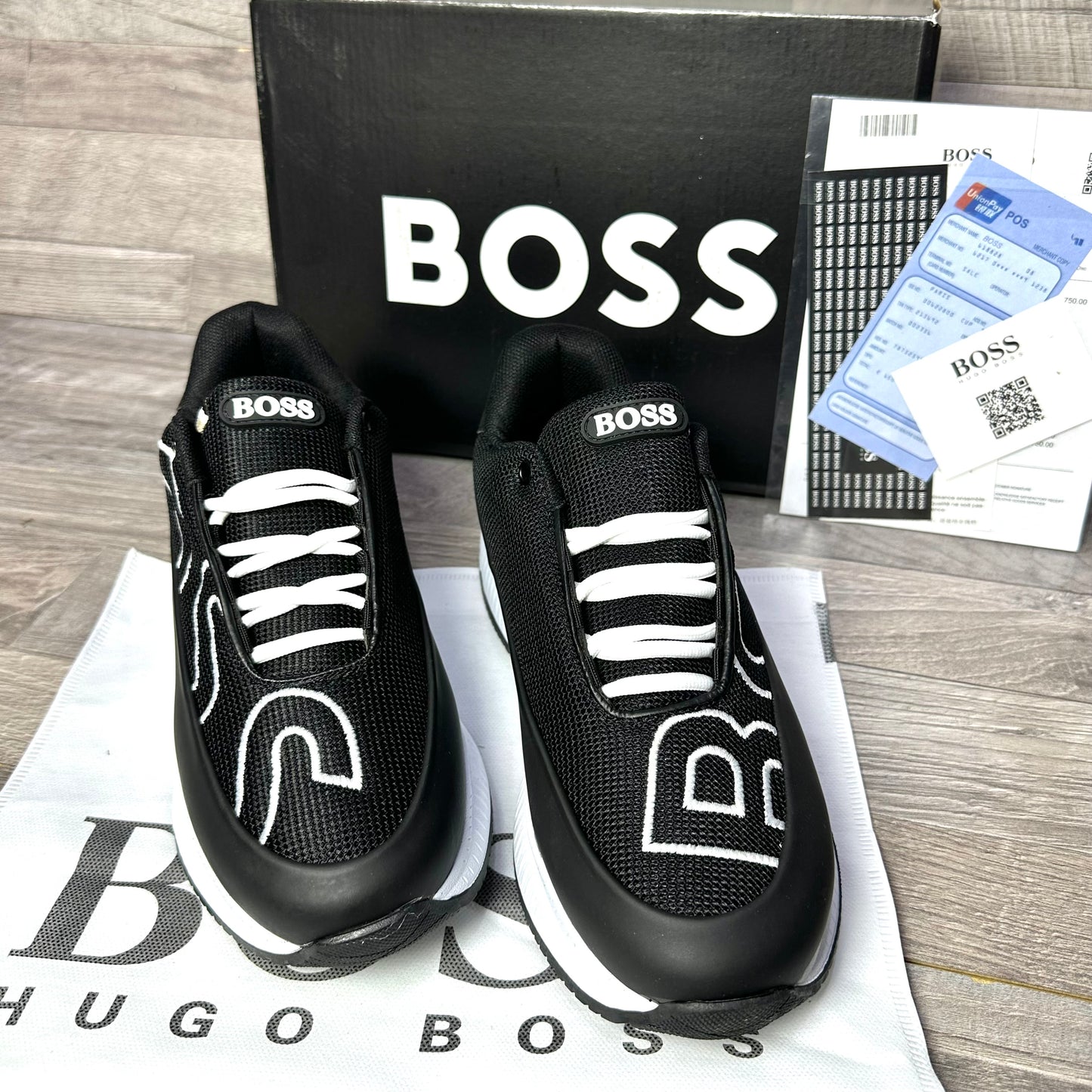 Boss Sneaker Black White 2026