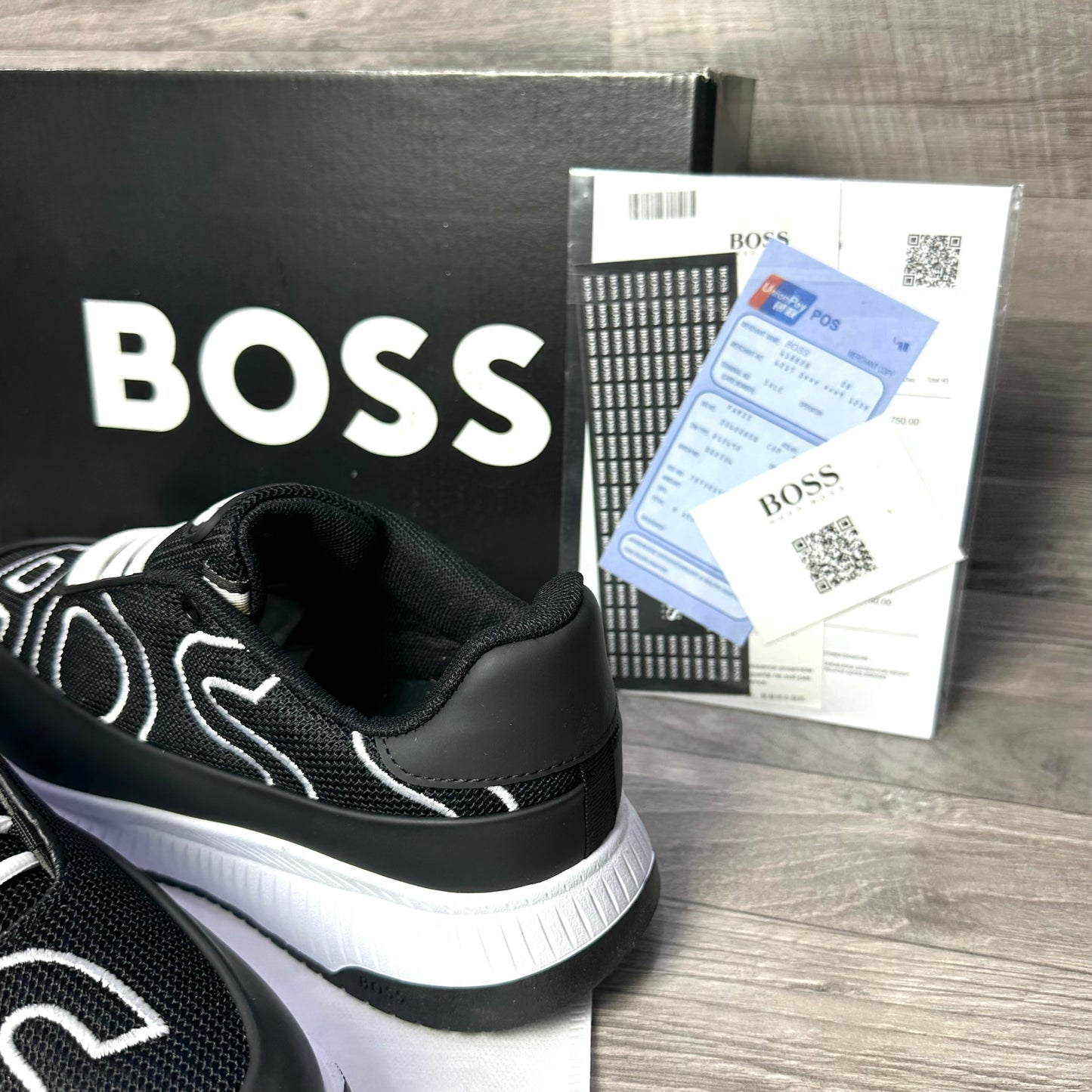 Boss Sneaker Black White 2026