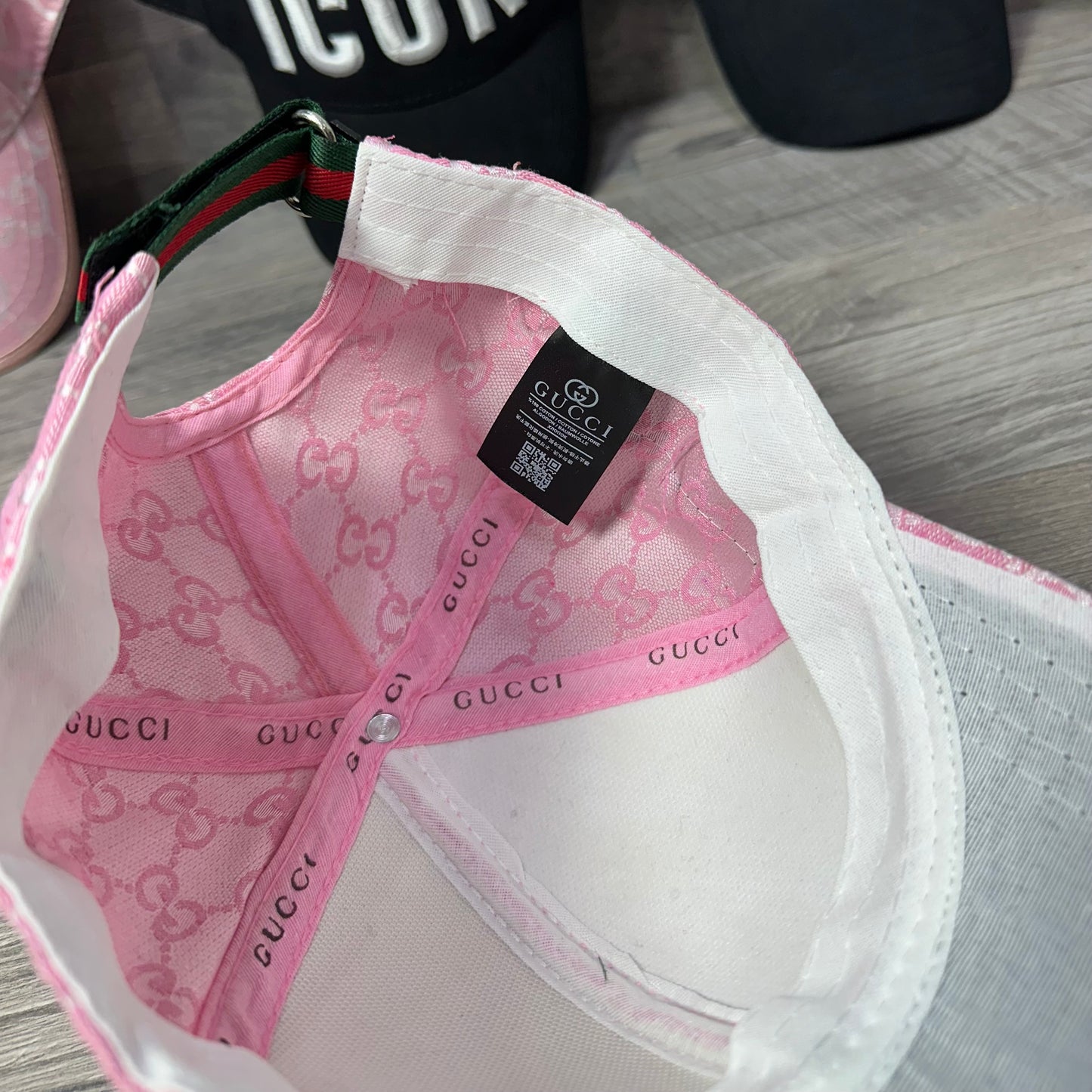 Gucci - GG Pink 2 canvas NO