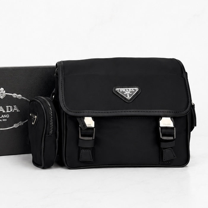Prada Messenger Black 2026