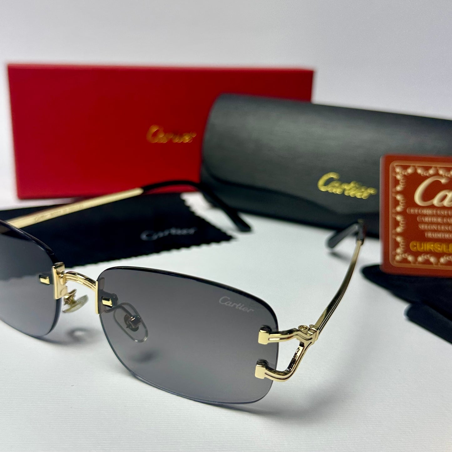 Cartier Rectangle SS26 Black