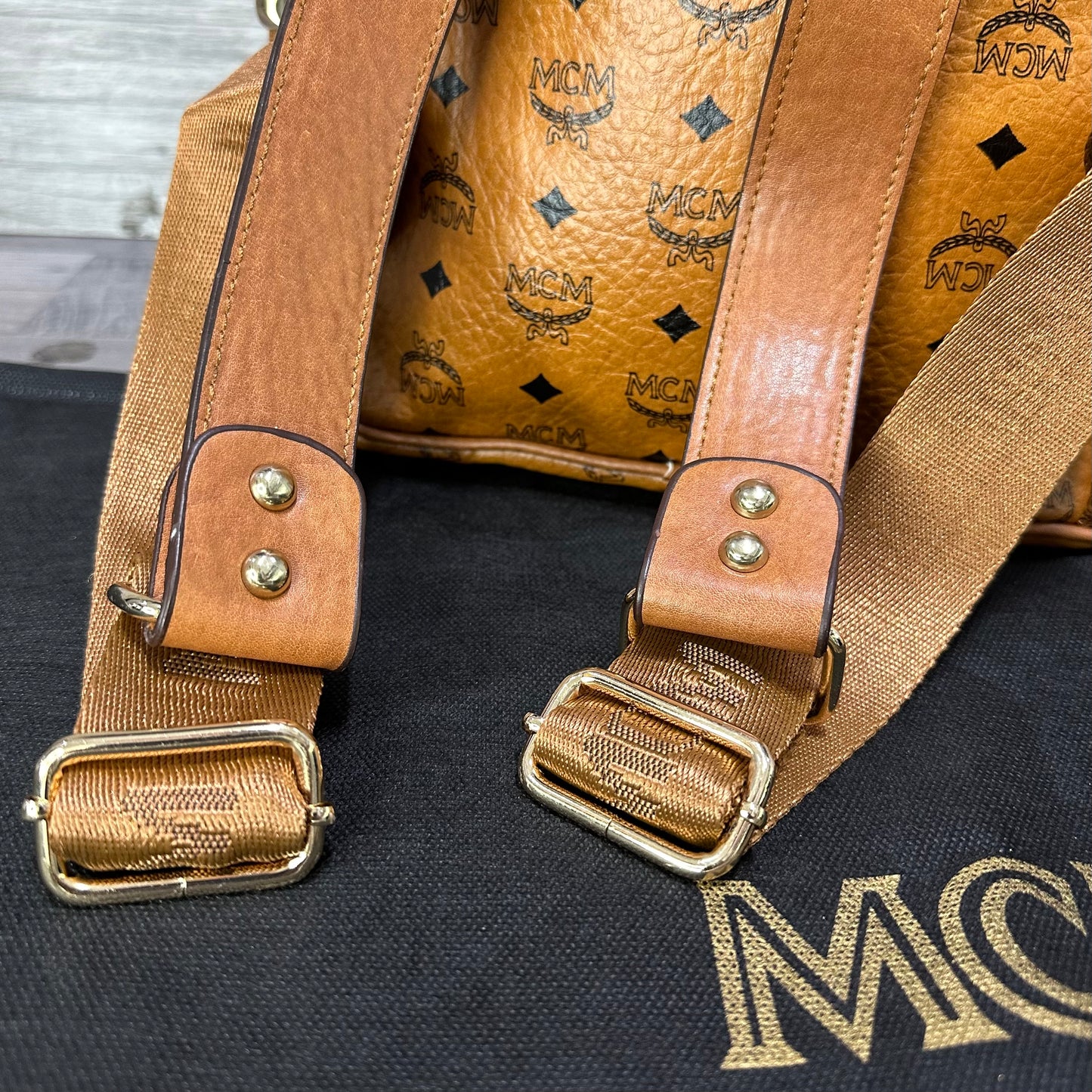 Mcm backpack classic brown bags